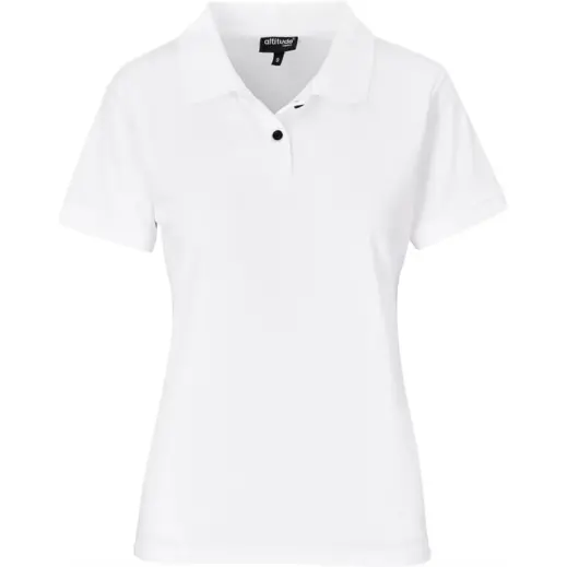 Ladies Virtue Golf Shirt White